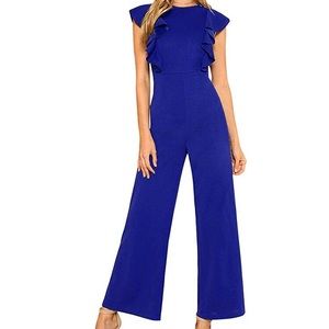 Statement Sleeve Jumpsuit